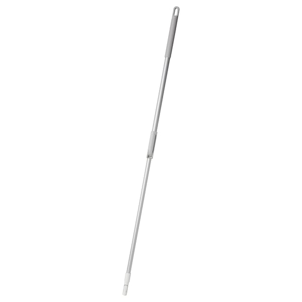 PEPPRIG silver telescopic cleaning handle - adjustable, aluminium, slim, modern