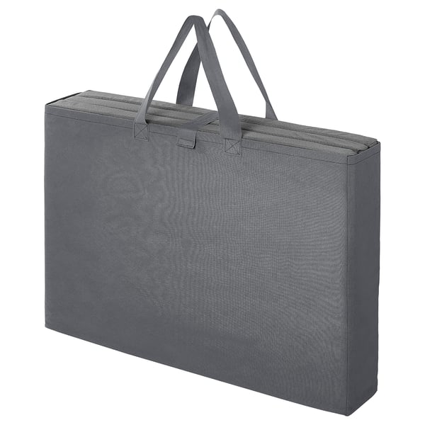 Gb RÅHOLT grey foldable mattress bag, fabric.