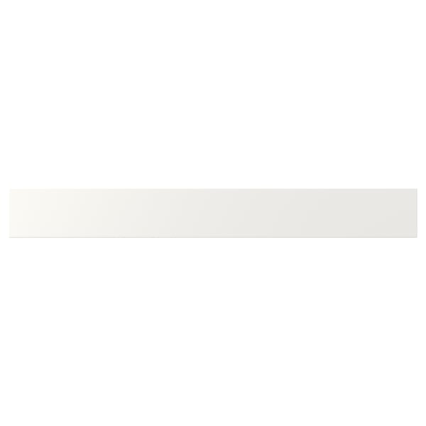 STENSUND white cabinet fronts. Rectangle, grooved panels, lacquered fiberboard.