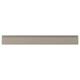 UPPLÖV beige kitchen panel, rectangular, matte, chamfered edges, integrated handle.
