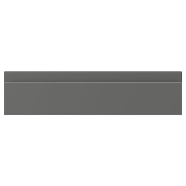 VOXTORP grey drawer front, minimalist.