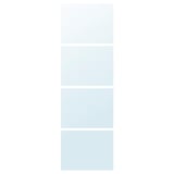 AULI 4 panel utk rangka pintu gelangsar, kaca cermin, 75x236 cm
