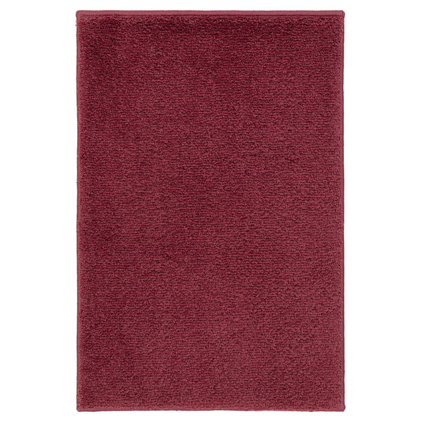 BACKMÅRA Alas kaki, merah pekat, 40x60 cm