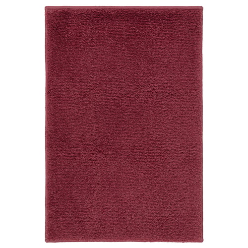 BACKMÅRA Alas kaki, merah pekat, 40x60 cm