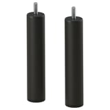 BANKABY Kaki, logam/hitam, 16 cm