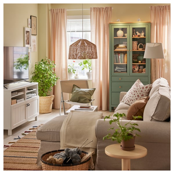 EKTORP Sofa 3 tempat duduk + chaise longue