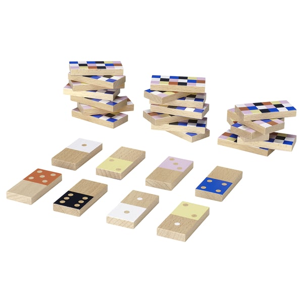 FJÄLLVRÅK Permainan domino