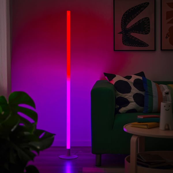 FÖRLIG Lampu lantai/dinding LED
