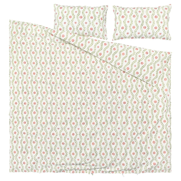 FYRISVIDE Sarung duvet dan 2 sarung bantal