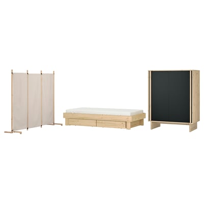 GLAMBERGET Set 4 unit perabot bilik tidur