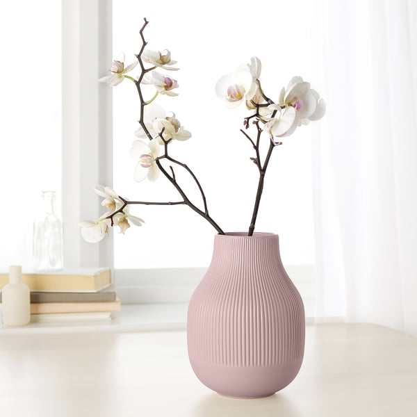 GRADVIS Vas, merah jambu, 21 cm