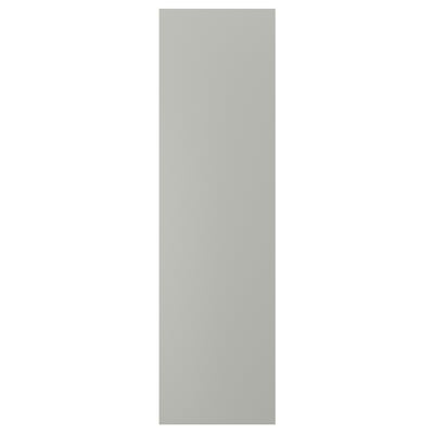 HAVSTORP Sarung panel, kelabu muda, 62x220 cm