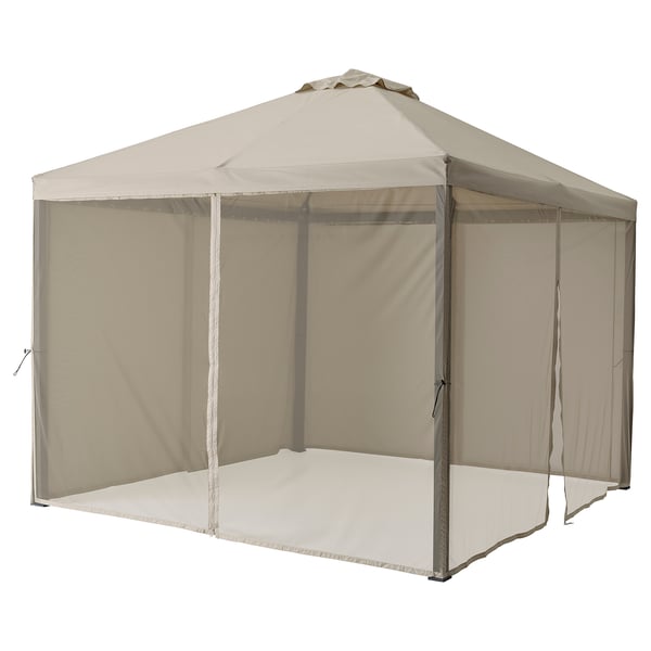 HIMMELSÖ Gazebo dengan net