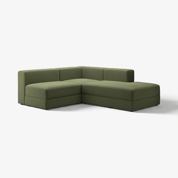 JÄTTEBO Sofa penjuru modular, 2-5 tpt. ddk.