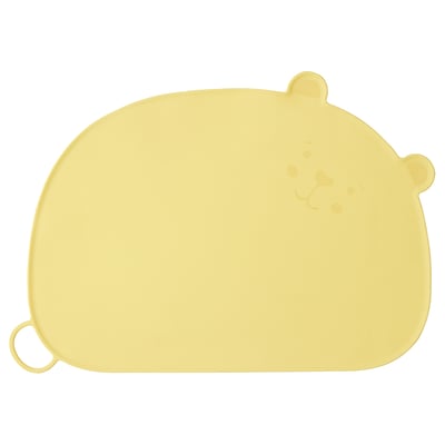 KANONKUL Lapik pinggan, kuning, 40x30 cm