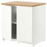 KNOXHULT Kabinet dasar berpintu, putih, 80x85 cm