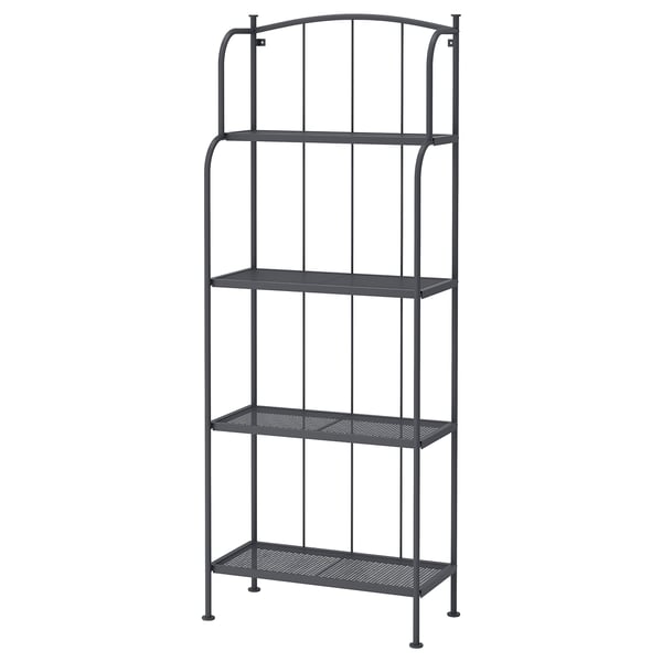 LÄCKÖ Unit para, luar, kelabu, 61x160 cm