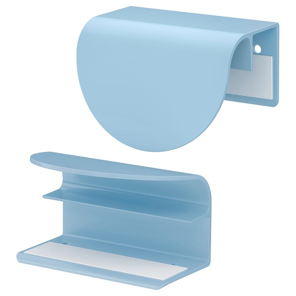 LATMASK Pemegang klip, biru, 60 mm 2 unit