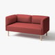 LILLEHEM Sofa modular 2 tempat duduk