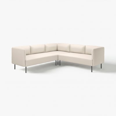 LILLEHEM Sofa penjuru modular,4 tempat duduk