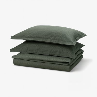 LUKTVICKER Sarung duvet dan 2 sarung bantal