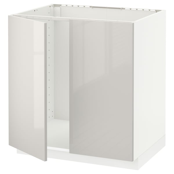 METOD Kabinet dasar sink + 2 pintu