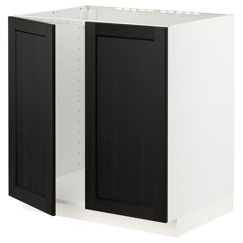 METOD Kabinet dasar sink + 2 pintu