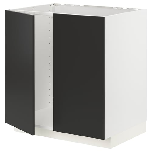 METOD Kabinet dasar sink + 2 pintu