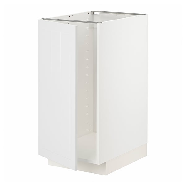 METOD Kabinet dasar sink/pengisih, putih/Stensund putih, 40x60x80 cm