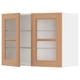 METOD Kabinet dinding + para-para/pintu