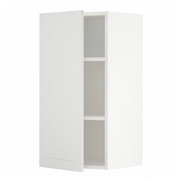 METOD Kabinet dinding + para-para, putih/Stensund putih, 40x37x80 cm