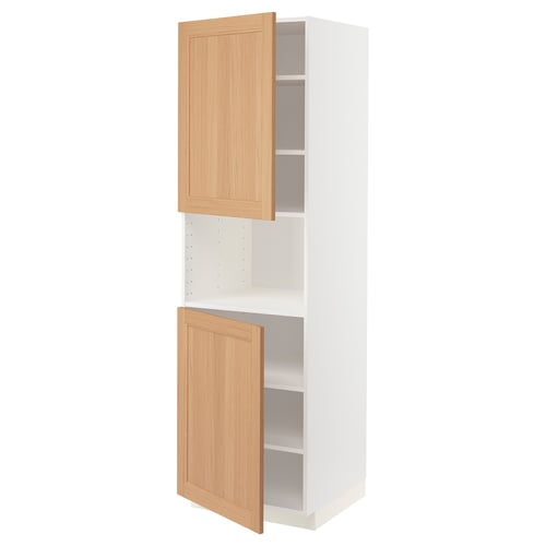 METOD Kabinet tinggi mikro + 2 pintu