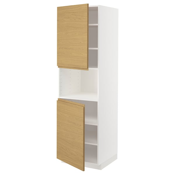 METOD Kabinet tinggi mikro + 2 pintu