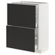 METOD / MAXIMERA Kabinet dasar + 2 laci