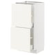 METOD / MAXIMERA Kabinet dasar + 2 laci