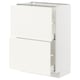 METOD / MAXIMERA Kabinet dasar + 2 laci