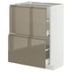 METOD / MAXIMERA Kabinet dasar + 2 laci