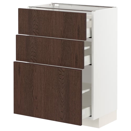 METOD / MAXIMERA Kabinet dasar + 3 laci