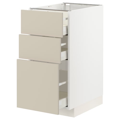 METOD / MAXIMERA Kabinet dasar + 3 laci