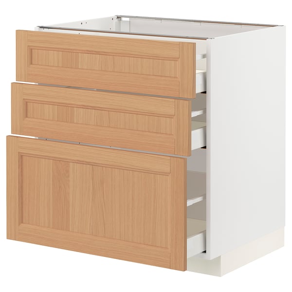 METOD / MAXIMERA Kabinet dasar + 3 laci