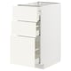 METOD / MAXIMERA Kabinet dasar + 3 laci