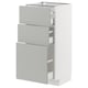METOD / MAXIMERA Kabinet dasar + 3 laci