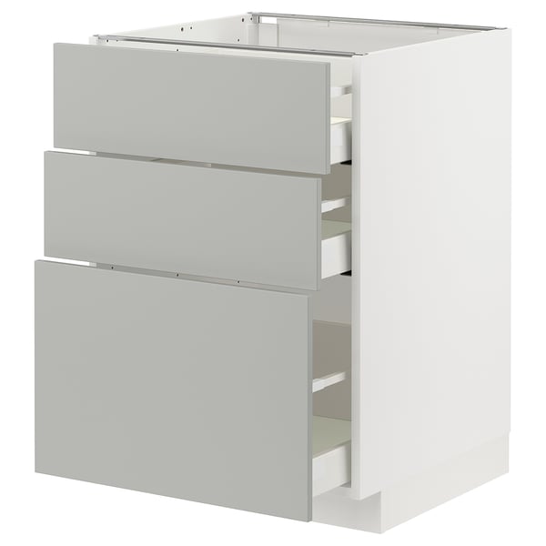 METOD / MAXIMERA Kabinet dasar + 3 laci