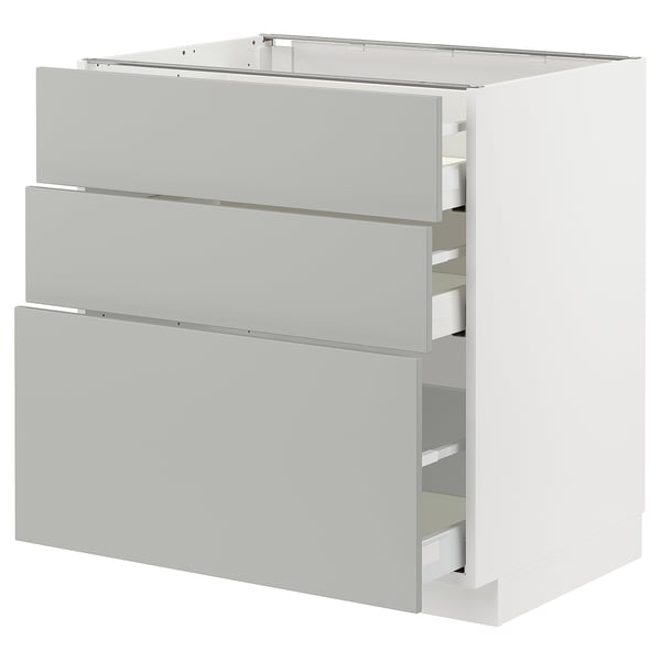 METOD / MAXIMERA Kabinet dasar + 3 laci