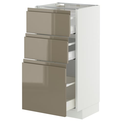 METOD / MAXIMERA Kabinet dasar + 3 laci