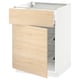 METOD / MAXIMERA Kabinet dasar + bakul/laci/pintu
