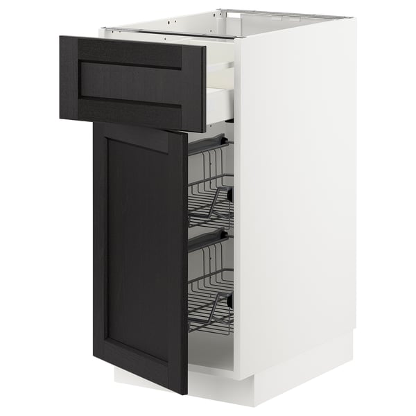 METOD / MAXIMERA Kabinet dasar + bakul/laci/pintu