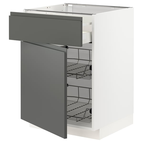 METOD / MAXIMERA Kabinet dasar + bakul/laci/pintu