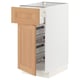 METOD / MAXIMERA Kabinet dasar + bakul/laci/pintu