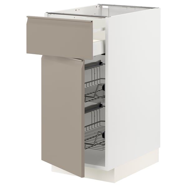 METOD / MAXIMERA Kabinet dasar + bakul/laci/pintu